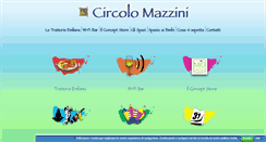 Desktop Screenshot of circolomazzini.it